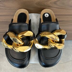 J W Anderson Chunky Napa Chain Slide Mules